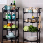 원형 바구니 선반 진열대 바스켓 매대