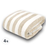 원이네 스트라이프 소프트 샤워타월 300g 코랄벨벳 5개