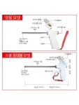인공수정 장비 소 양돈 돼지 축사 농장 번식 가축번식기 검출기 임신 전자 정자 주입 수의사
