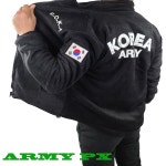 로카 후리스 국산 이중밍크기모 전체자수 자켓 바지 코리아아미 군장점 후리스자켓105