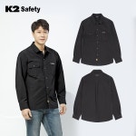 K2 작업복상의 긴팔셔츠 춘하복 근무복 SH-2403