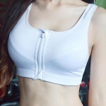 앞지퍼브라자 운동 헬스크럽 브라탑 스포츠브라 런닝브라