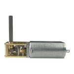 DC3V 6V 12V 1218-050 미니 기어 모터 단일 이중 긴 샤프트 저속 고토크 박스 4RPM-381RPM