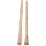 잡초제거호미 단단한 나무 손잡이 망치 교체 디버링 도구 괭이 빗자루 발굴 직원 2 개