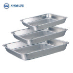 지엠메디텍 UNKNOWN GM 지엠메디텍 국산 개무밧드 8절 215 x 175 x Instrument Tray without lid 고급스테인리스 1개