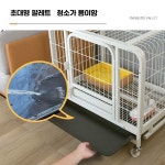 강아지 케이지 대형견 반려견 대형견케이지 사육장 바퀴 볼드