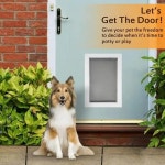 개 문짝 교체 플랩 내후성 애완 동물 문짝 플랩 안전한 개 고양이 집 출입 문짝 플랩 PCA11