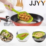 조리기구 바구니 주방 대형 소쿠리 긴 손잡이 스푼 붙지 않는 팬 여과기