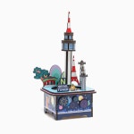 우리나라 나무 오르골 남산타워 만들기 키트 단품