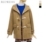 블루레이스 후드더플단추핸드메이드하프코트 BI4W1CT1521