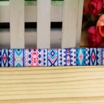 5 8 폴드 탄성 부족 프린트 머리띠 DIY 장식 OEM H5321