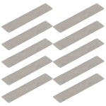 밸브 플레이트 리드 용 10pcs 피스톤 압축기 강스틸 파편 스페이서 공기 예비 부품 공압