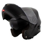 Milwaukee Helmets 유광 메이데이 모듈러 오토바이 헬멧 인터콤 남성여성용 내장 스피커 마이크 라지 Large H7000