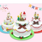 유아만들기 산타 2단 케이크 만들기 1인용 유치원만들기키트