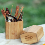 제드코리아 제드 우든 커틀러리 세트 캠핑수저세트