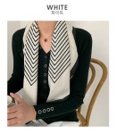 모던 스트라이프 여성 스카프 패션스카프 머플러