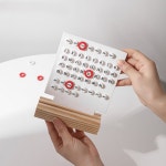 인테리어 심플 디자인 탁상용 링 만년 달력