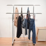 다올 이동식 매장용 확장형 행거 철재