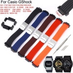 카시오 G-Shock 타이어 실리콘 시계 스트랩 시계 밴드 손목 벨트 MCW GW-6 GA2100 110 GD-100 G5600 DW9052