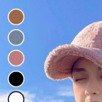 테디플러피캡 볼캡 여성 뽀글이 곰돌이 겨울 모자