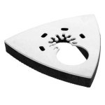 삼각형 샌딩 스크럽 패드 톱날 퀵 릴리스 진동 멀티툴 Bosch Dremel 절단 광택 전동 공구 1PC