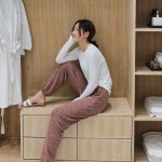 여자 홈웨어 밴딩 바지 조거 츄리닝 편한 팬츠 코디