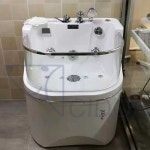 대형스파기계 욕조 버블 풀 미용 애견 애묘 강아지 신형 순백 나노탱크