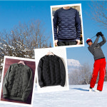 웜업 하이브리드 풀오버 바람막이 패딩맨투맨