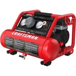 1갤런 초소음 공기 압축기 장인 무유 12 HP Max 125 PSI 수 휴대용 자동차 타이어 네일 건 공압 공구
