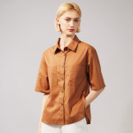 더핸드메이드 가 49000원 55 88 여름 얇은 아사면 100 반팔 셔츠