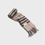 할렌 할렌 wool classic check muffler M008