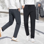 오리털 겨울 경량 정장 패딩바지 보온 방풍 방한 오토바이 바지 작업복