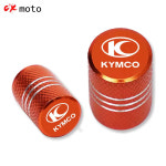 호환 KYMCO XCITING 250 300 350 400 400S 500 다운타운 125 300i 휠 타이어 밸브 캡 밀폐 커버 AK550