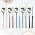 스크래치 없는 브리앙뜨 펄인러브 수저세트 믹스 5벌