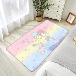 리틀 트윈 스타 야외 매트 러그 침실 입구 카펫 주방 물건 데코 3 16x24in