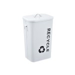 보니또 양철쓰레기통 75L 대용량 인테리어 휴지통 55L 도금 대형 야외