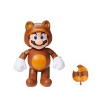 슈퍼마리오 Super Mario 10 4 액션 피규어 타누키 잎