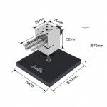 엔트리 페인트 도색 데스크탑 정밀 스프레이 피규어 고정대 펜치 14 클램프
