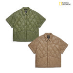 내셔널지오그래픽 NRN 경량 퀼팅 반팔 셔켓 N244MPD060