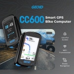 GEOID 컬러 스크린 자전거 컴퓨터 스마트 내비게이션 GPS 무선 자전거 속도계 WIFI ANT 11 개 언어 CC600