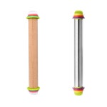 조셉조셉 듀오 베이킹 조절 밀대 오팔