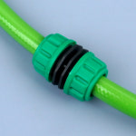 PVC 일자형 호스 연결구 연결기 연결캡 커넥터 연결부속 1개