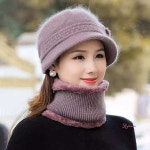 방한모 털모자 중년 귀도리 여성 모자 군밤 여자 겨울 러시아 털 귀달이 장수 귀달린g