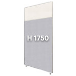 30T PVC 아치 H1 패브릭 투톤 파티션 H1750
