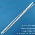 LED 백라이트 스트립 R3 FCOM UE40M5002AK UE40J5200AW V5DN-395SM0-R2 LM41-00355A 00121X 2015 SVS39 5
