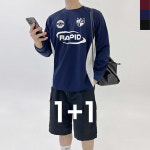 1 1 GSS 남자 스포츠 클럽 유니폼 럭비 풋볼 져지 티셔츠 G712M