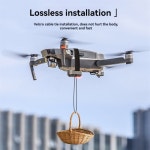 낚시드론 DJI Mini 4 Pro Mini 3 SE Mini 2 2 SE 용 드론 에어 드롭 시스템 낚시 미끼 결혼 반지 선물 드롭