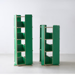 나산가구 LPM 480 3단 회전 책장