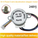 모터 5V 감속 스테퍼 4상 5선 무선 카메라 모니터 PTZ 1pcs 24BYJ48