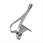 MKS TOE CLIP STEEL L NJS 미카시마 제작소 자전거 토우 클립 토우 클립 철 1개
